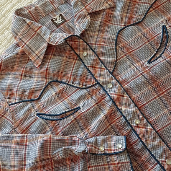 Colourful western blouse - Picture 3 of 4